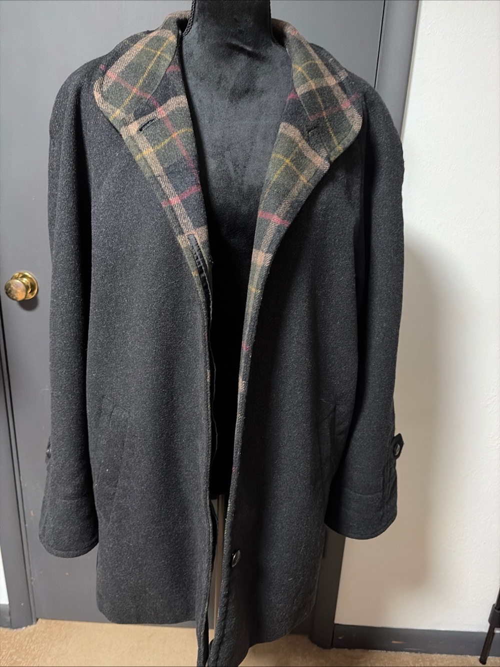 Vintage Aquila Alpacca Loden coat, designed by the German brand Kirsten Modedesi